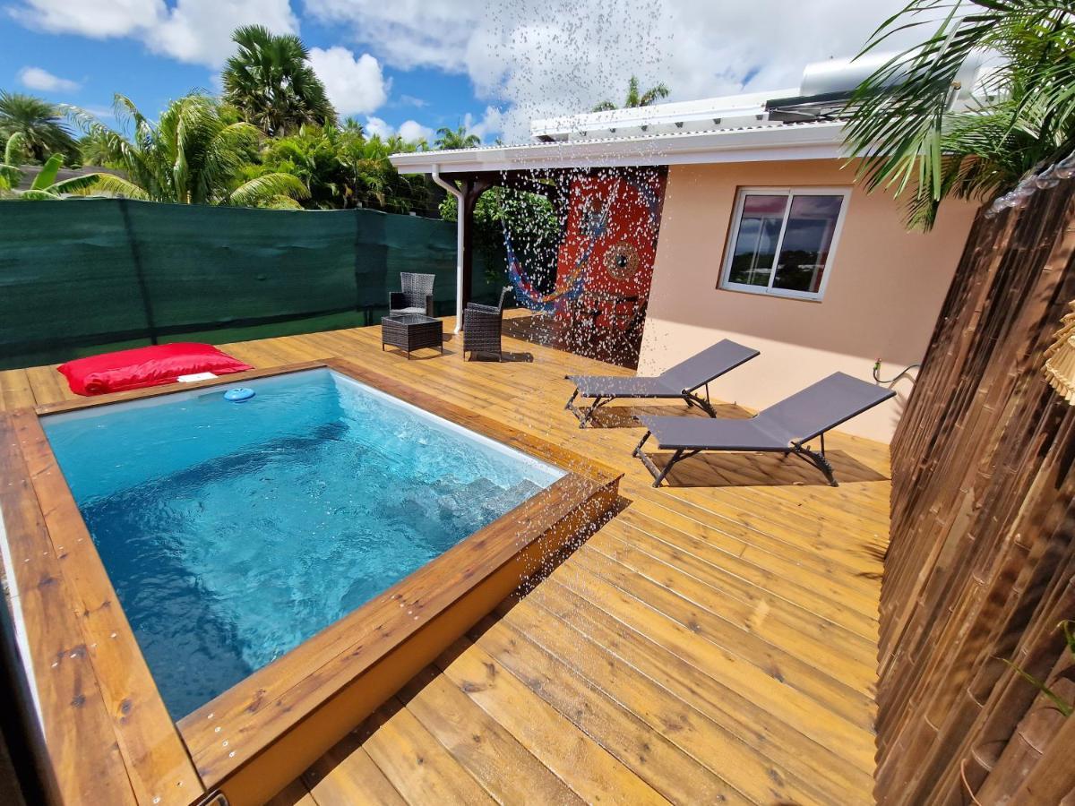 Le Jeipur Villa Vue Mer Piscine Privee Saint-Francois  Esterno foto