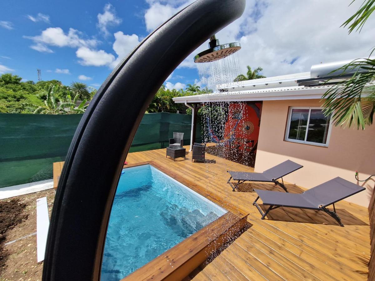 Le Jeipur Villa Vue Mer Piscine Privee Saint-Francois  Esterno foto