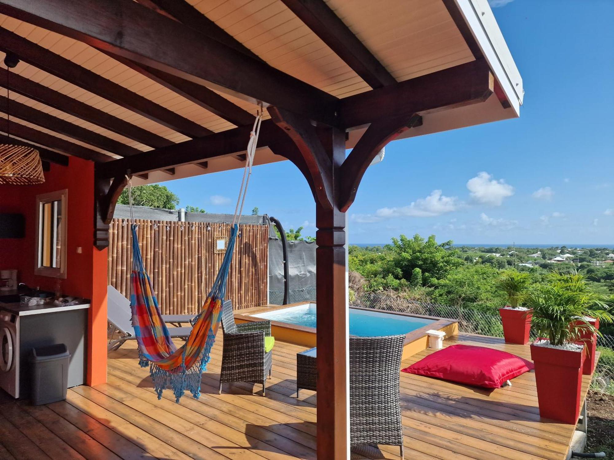 Le Jeipur Villa Vue Mer Piscine Privee Saint-Francois  Esterno foto